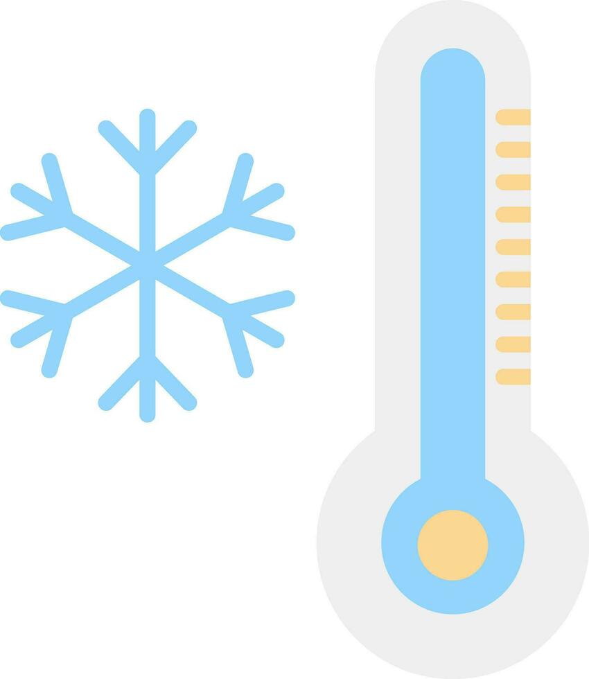 du froid vecteur icône conception