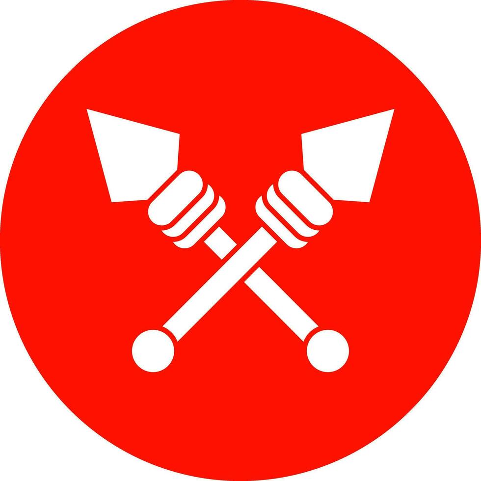 conception d'icône de vecteur de lance