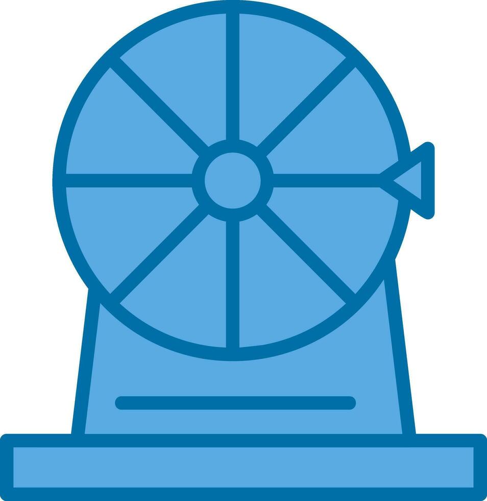 conception d'icône de vecteur de roue de fortune