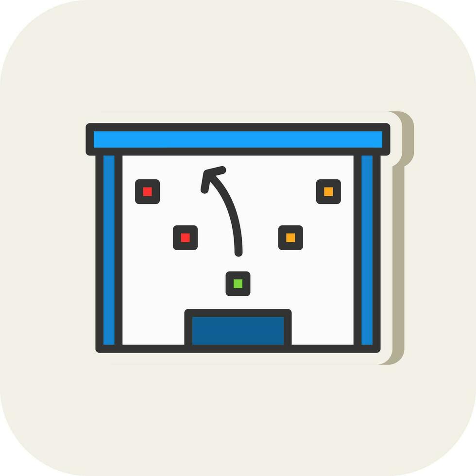 conception d'icône de vecteur de stratégie
