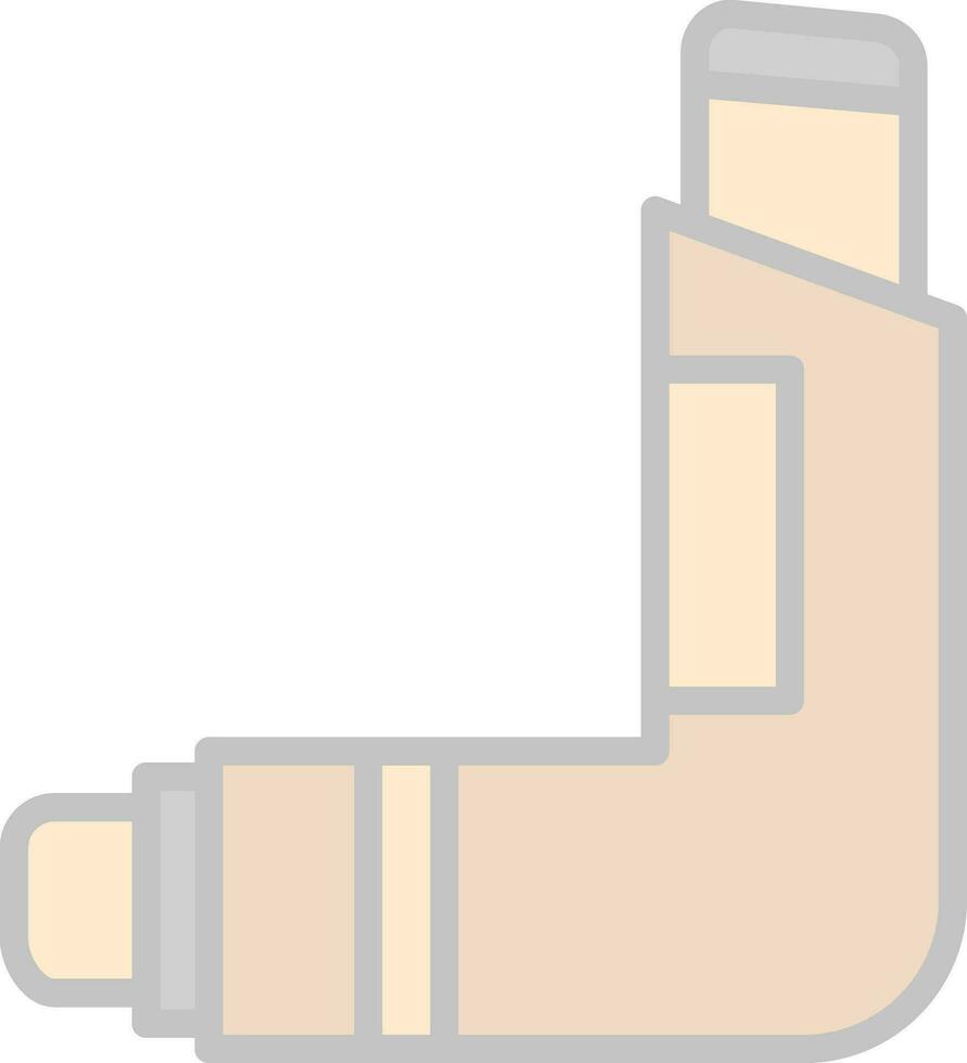 conception d'icône de vecteur d'inhalateur