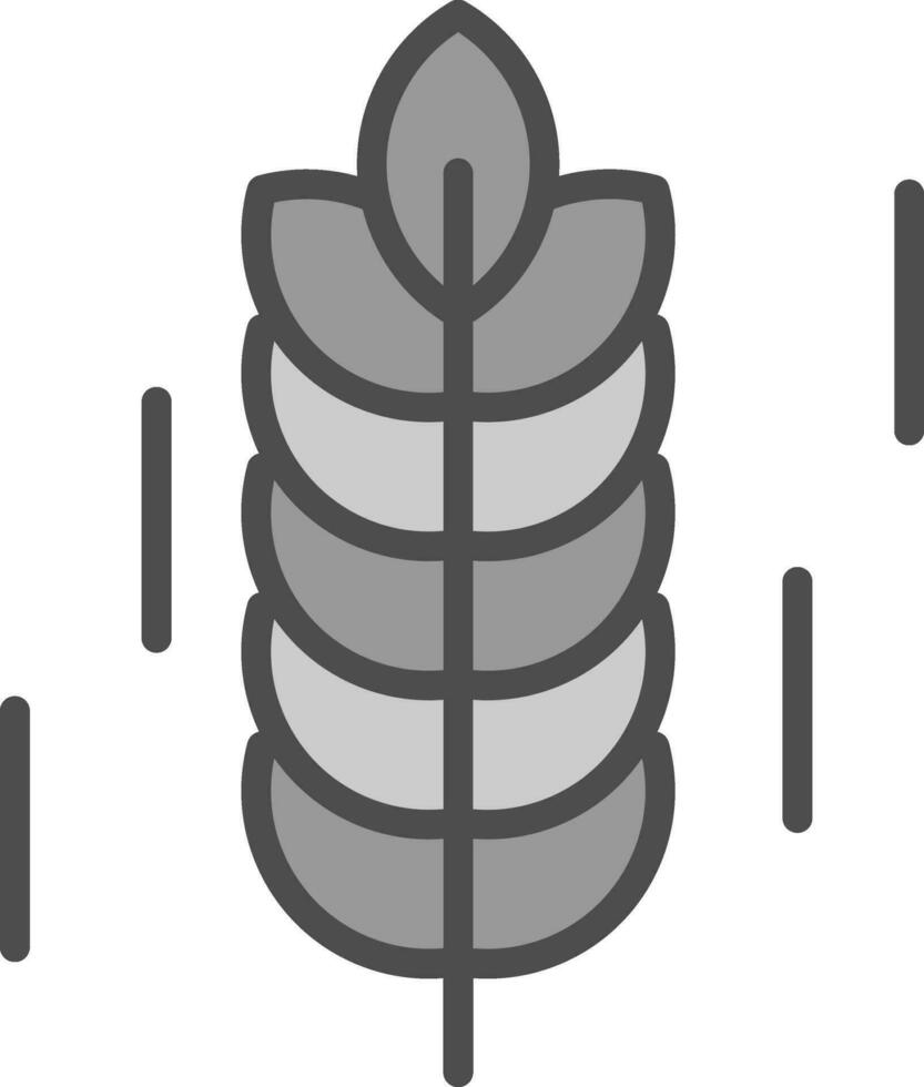 conception d'icône de vecteur de blé