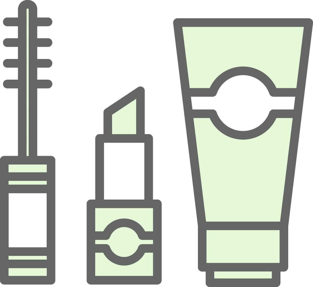 conception d'icône de vecteur de maquillage