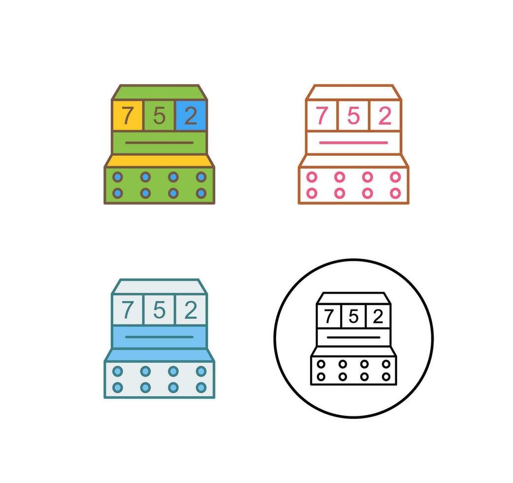 icône de vecteur de machine à sous