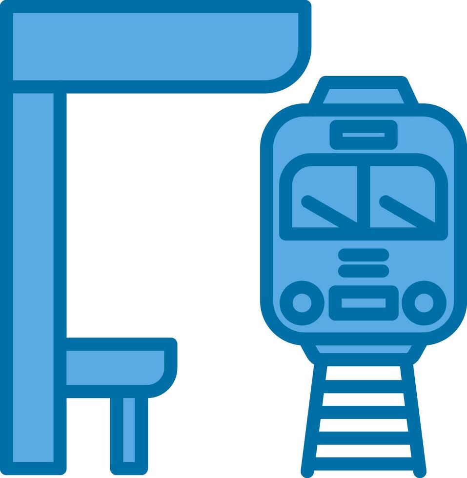 conception d'icône de vecteur de métro