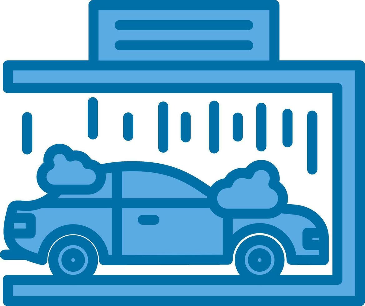 conception d'icône de vecteur de lavage de voiture