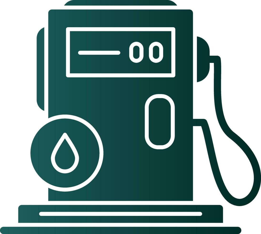 conception d'icône de vecteur de carburant