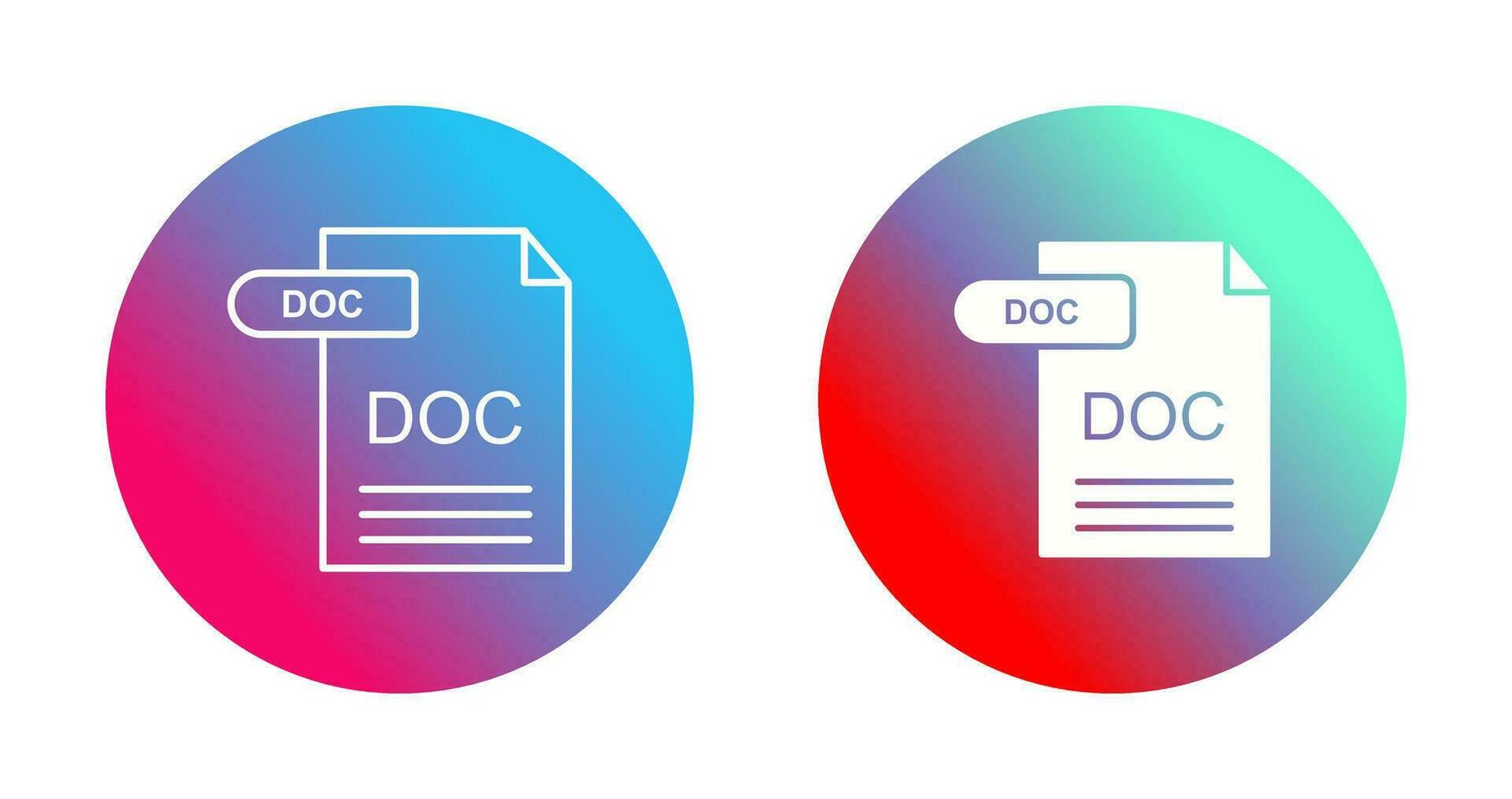 icône de vecteur de document