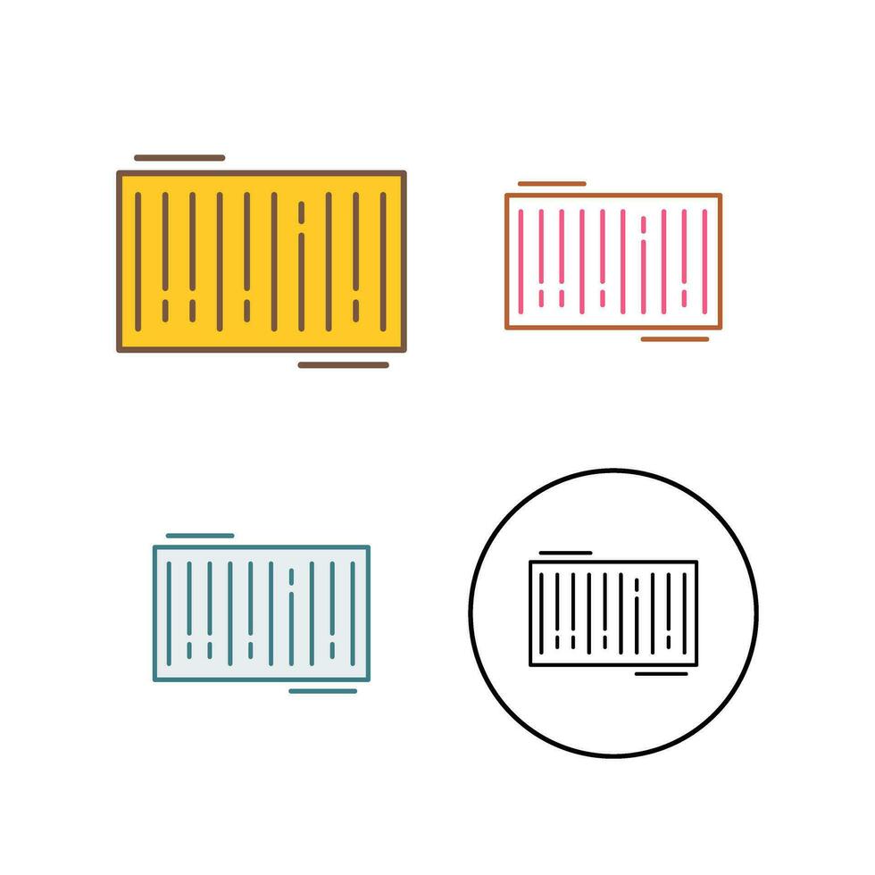 icône de vecteur de code à barres