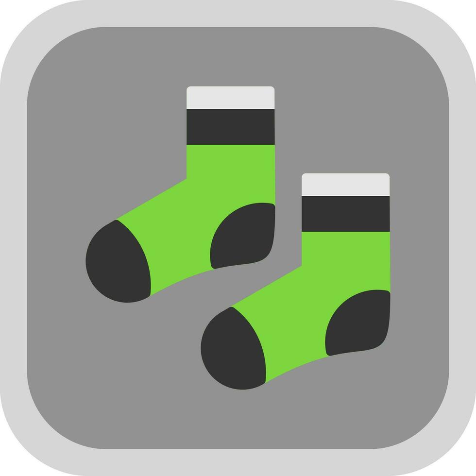 conception d'icône de vecteur de chaussettes