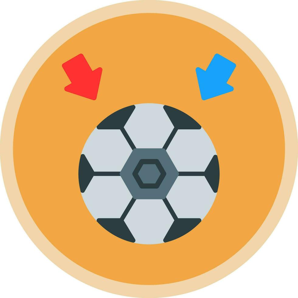 football Balle vecteur icône conception