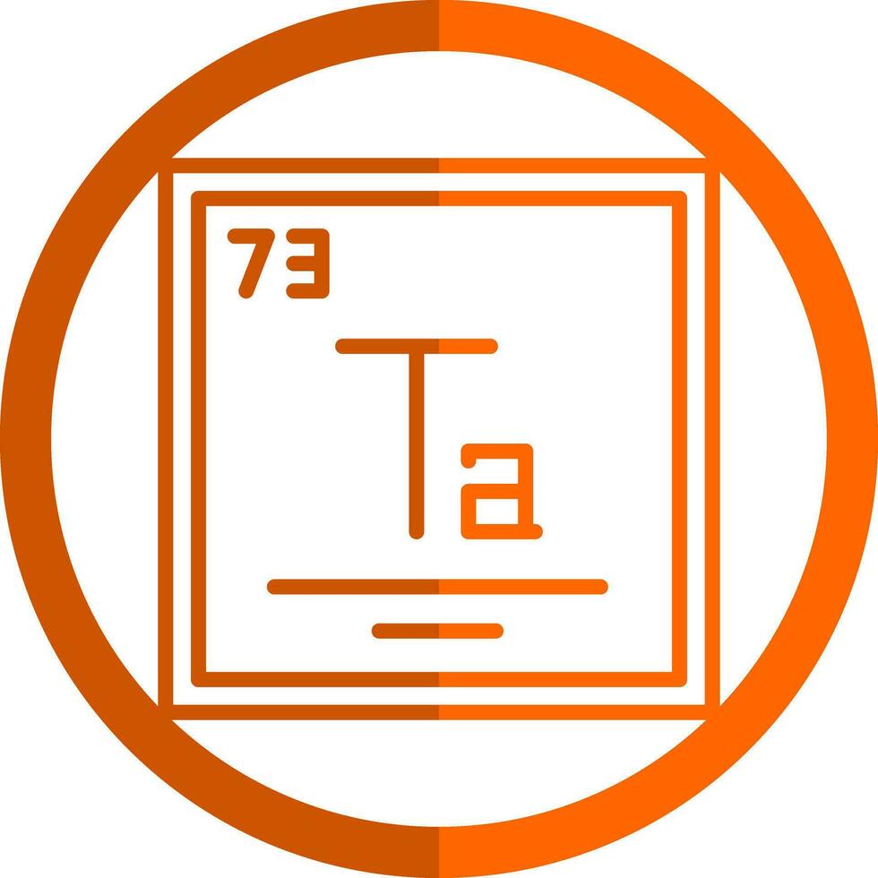 tantale vecteur icône conception