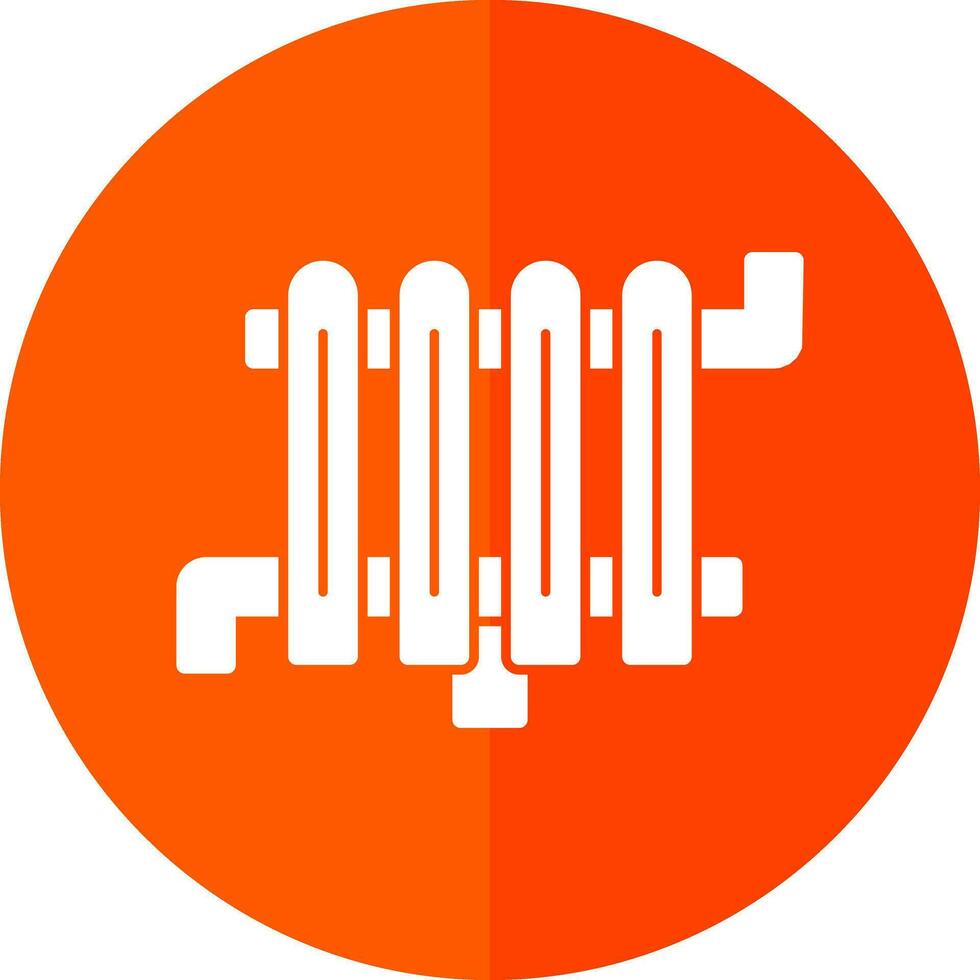 conception d'icône de vecteur de radiateur