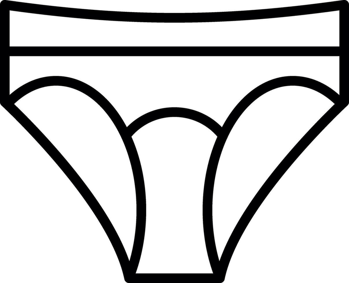 sous-vêtements vecteur icône conception
