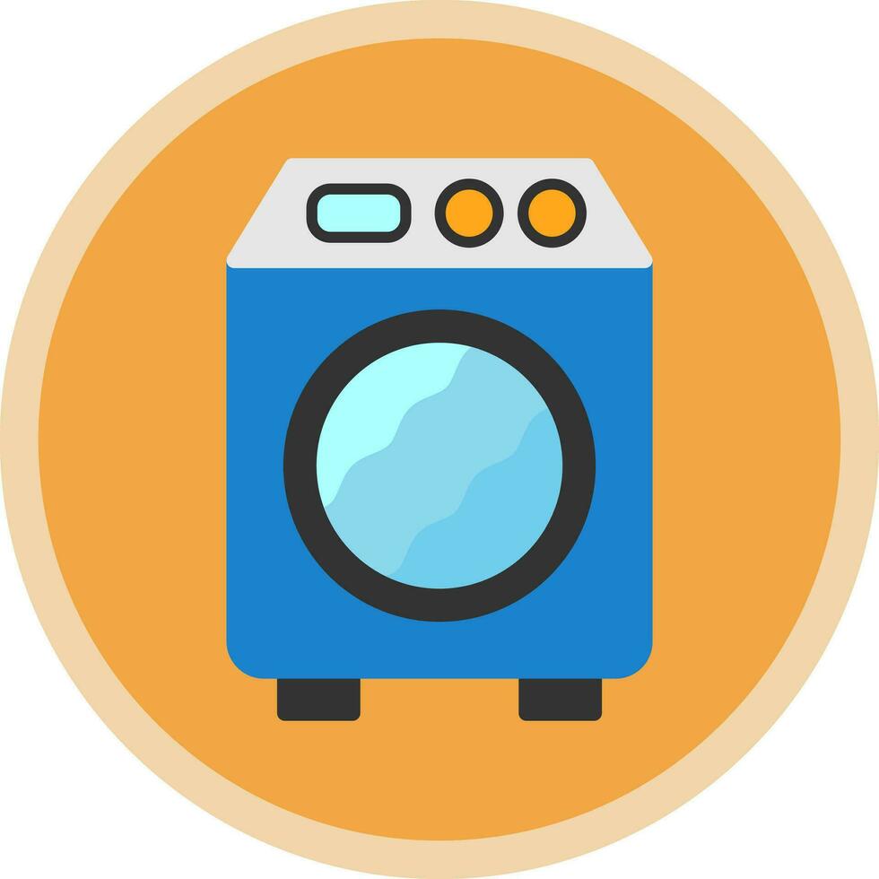 conception d'icône de vecteur de machine à laver