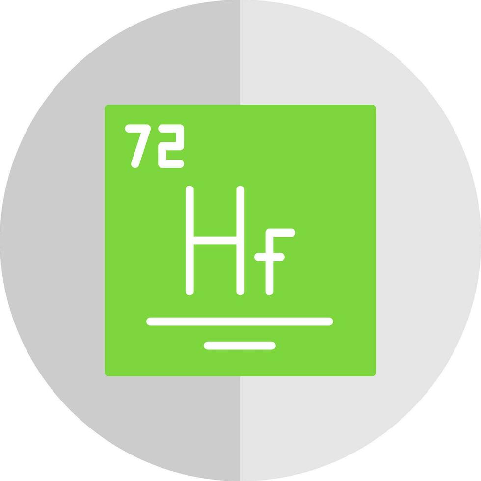 hafnium vecteur icône conception