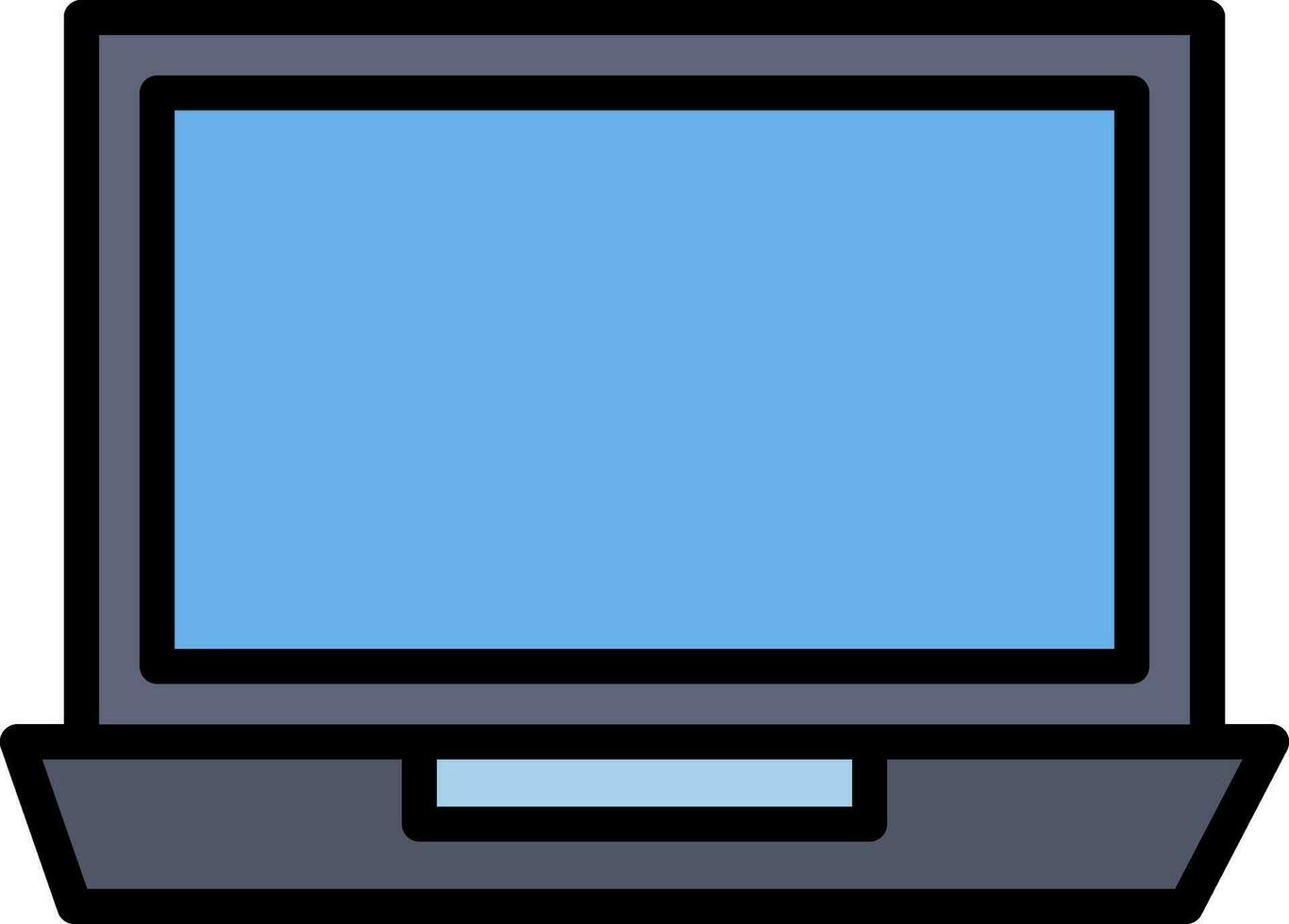 conception d'icône de vecteur d'ordinateur portable