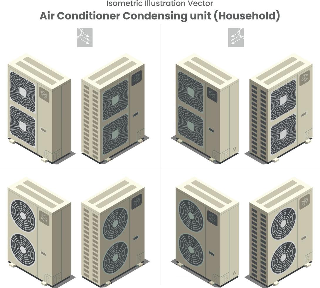 unité de condensation isométrique vector aircon type 3