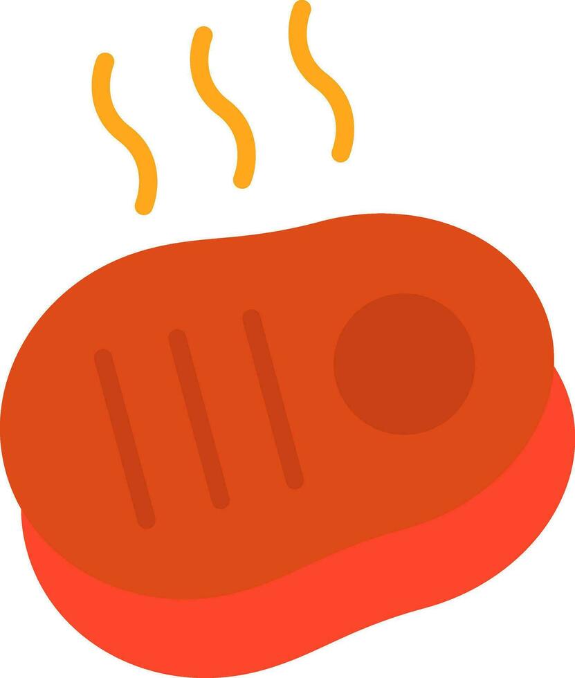conception d'icône de vecteur de viande