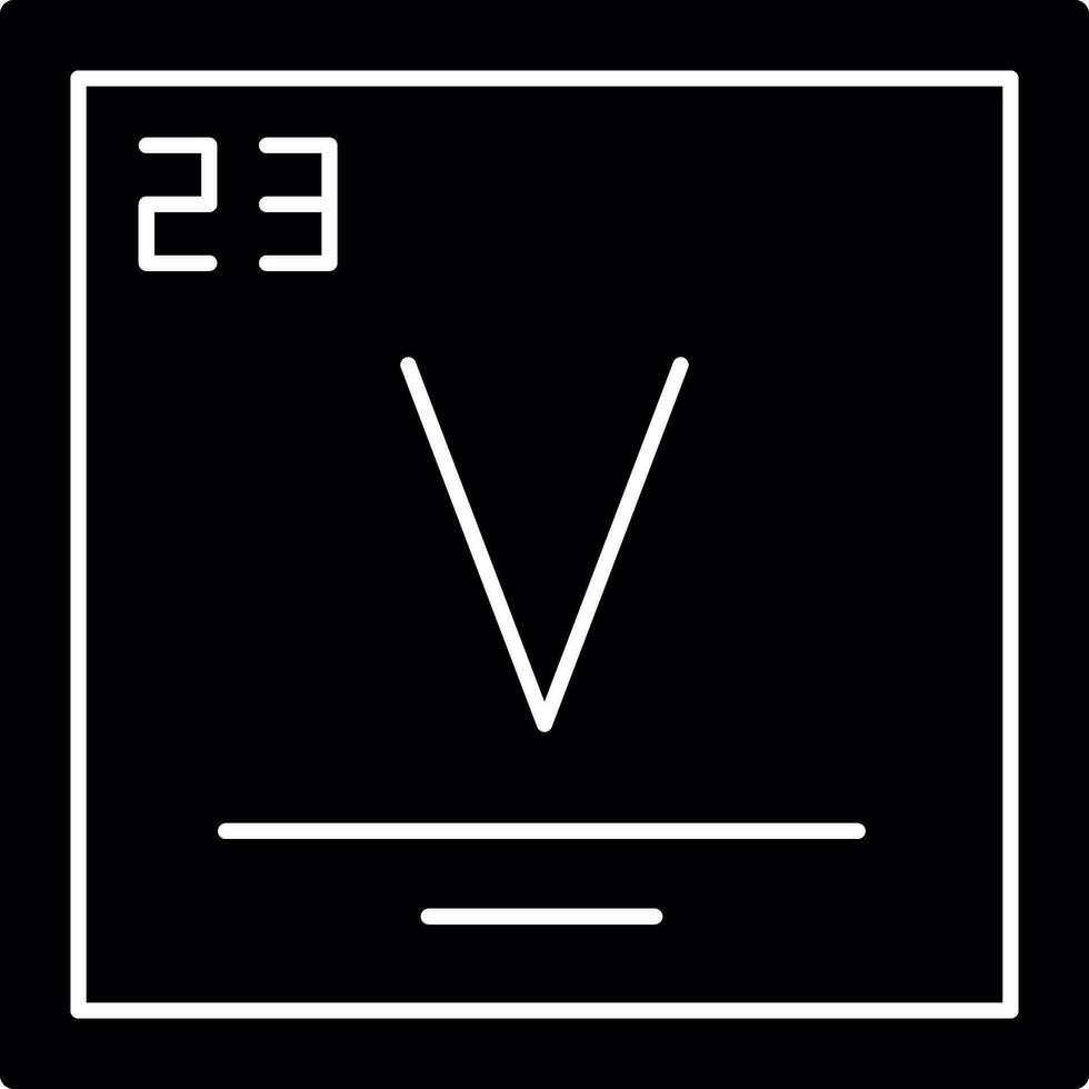 vanadium vecteur icône conception