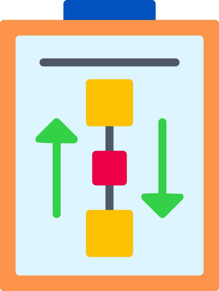 conception d'icône de vecteur de flux de travail