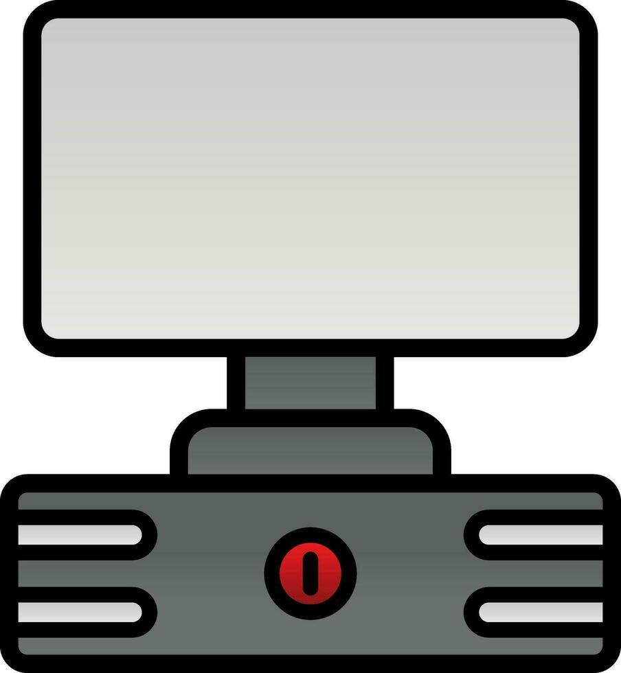 conception d'icône de vecteur d'ordinateur