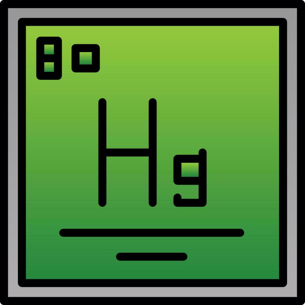 conception d'icône de vecteur de mercure