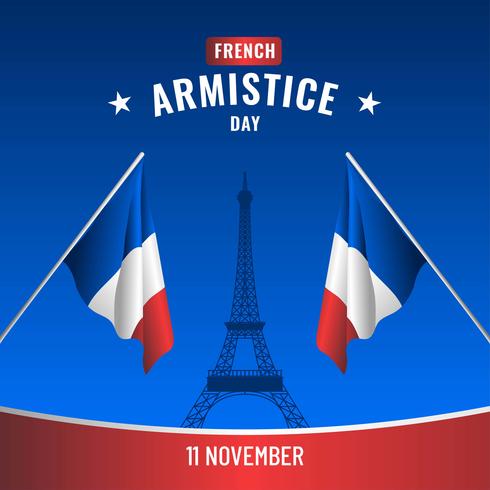 Vecteur jour armistice français
