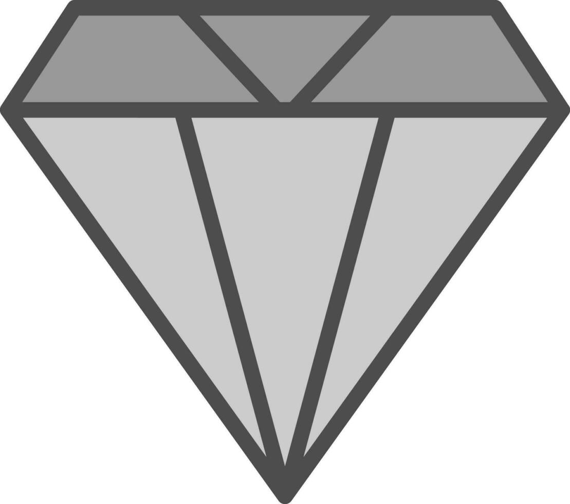 conception d'icône de vecteur de diamant