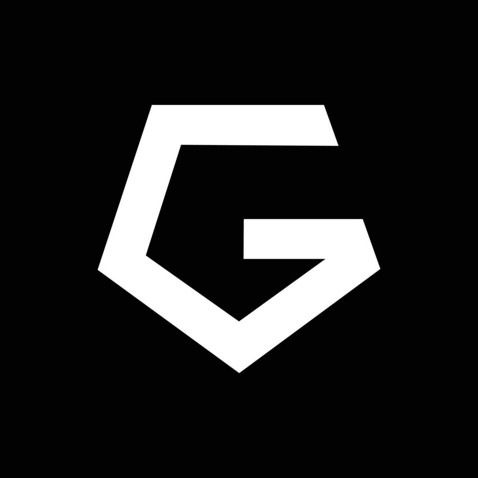 vecteur de logo lettre g