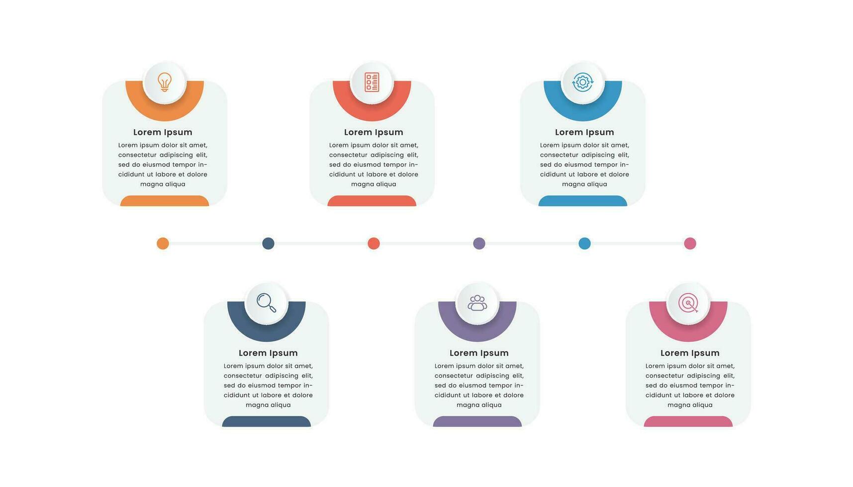 chronologie affaires infographie modèle conception vecteur