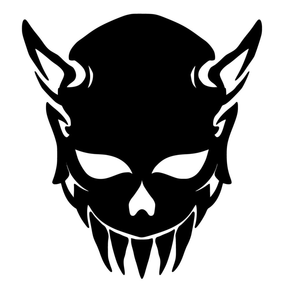 crâne illustration art mascotte logo vecteur