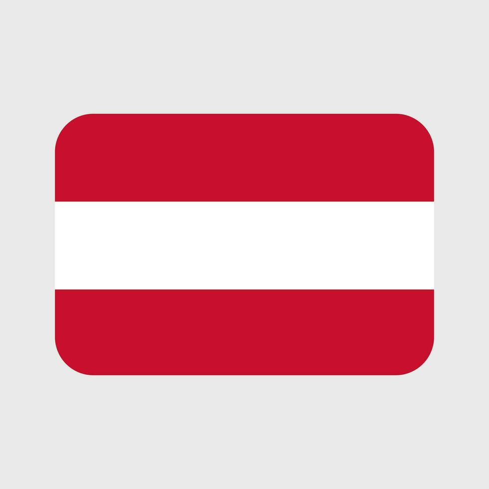 autrichien drapeau vecteur icône