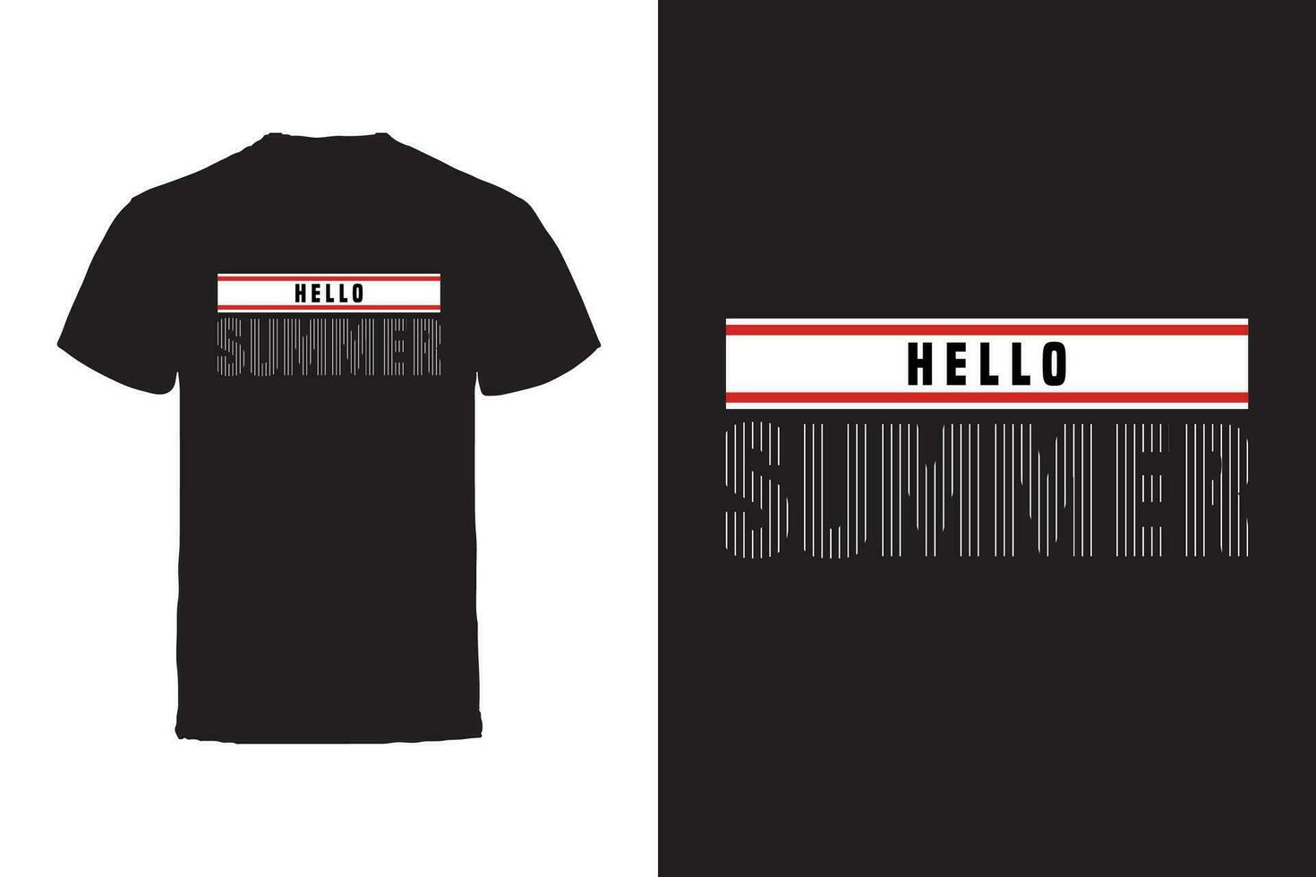 vecteur T-shirt conception. été typographie vecteur T-shirt conception.