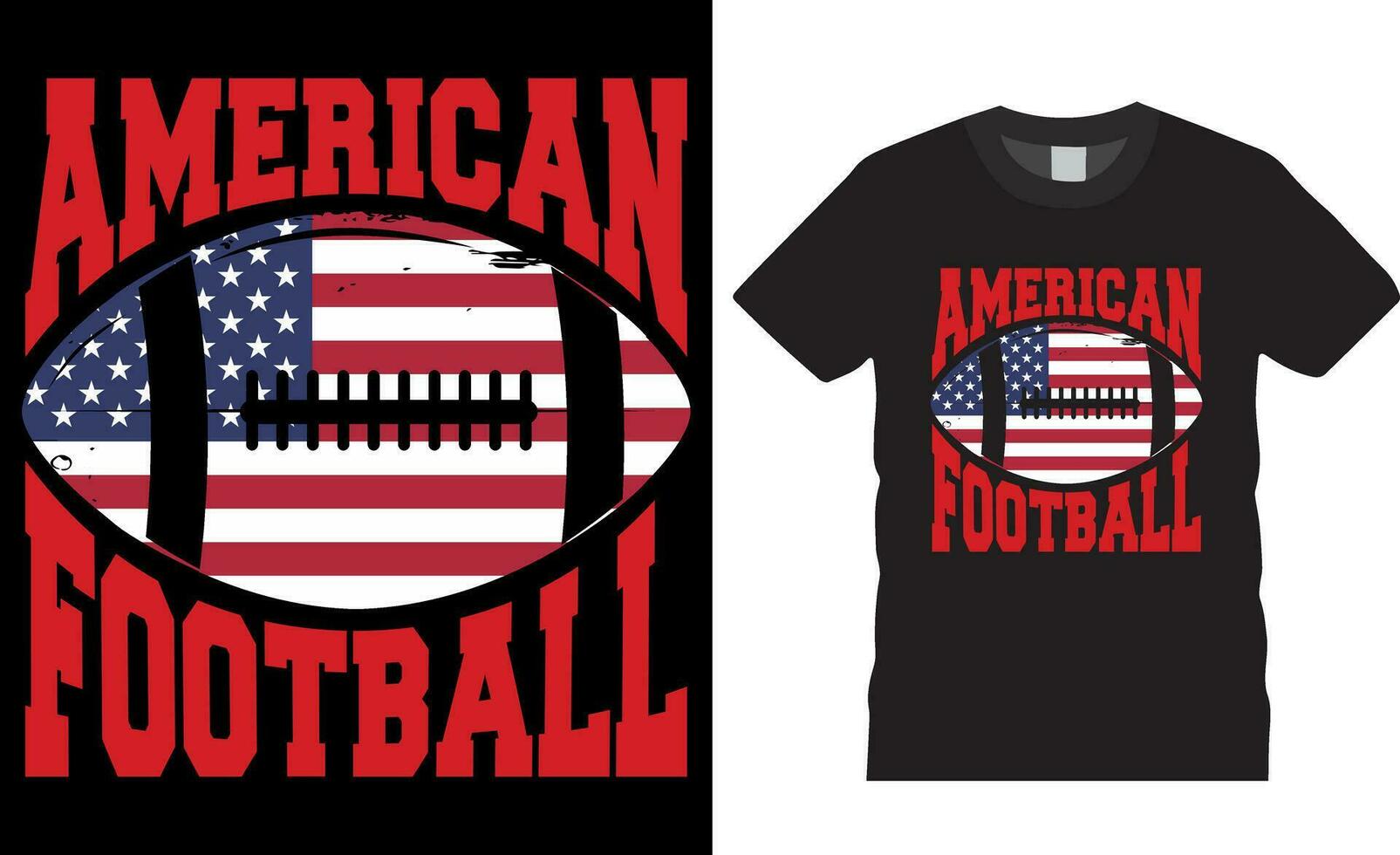 prime vecteur, américain Football T-shirt conception. américain Football vecteur