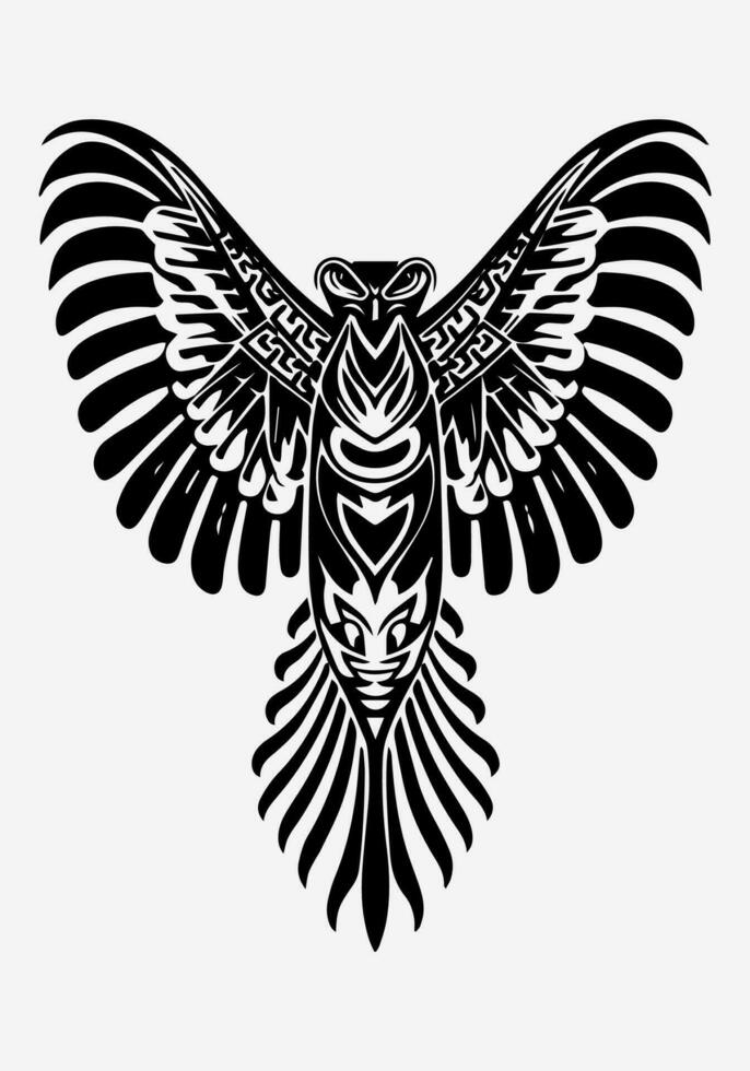 gracieux Aigle logo conception illustration symbolisant élégance et précision. adapté pour luxe, mode, et faune préservation marques. intemporel et sophistiqué. vecteur