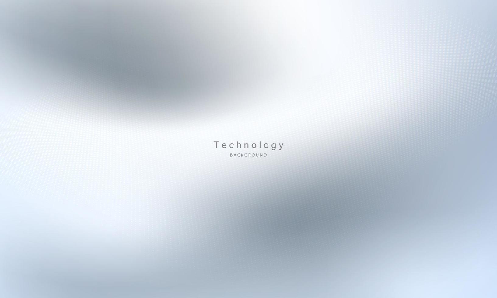 affiche de fond blanc abstrait avec illustration vectorielle de réseau de technologie dynamique vecteur