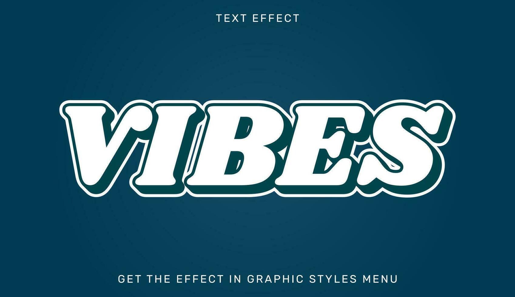 ambiance modifiable texte effet dans 3d style. texte emblème pour publicité, l'image de marque et affaires logo vecteur