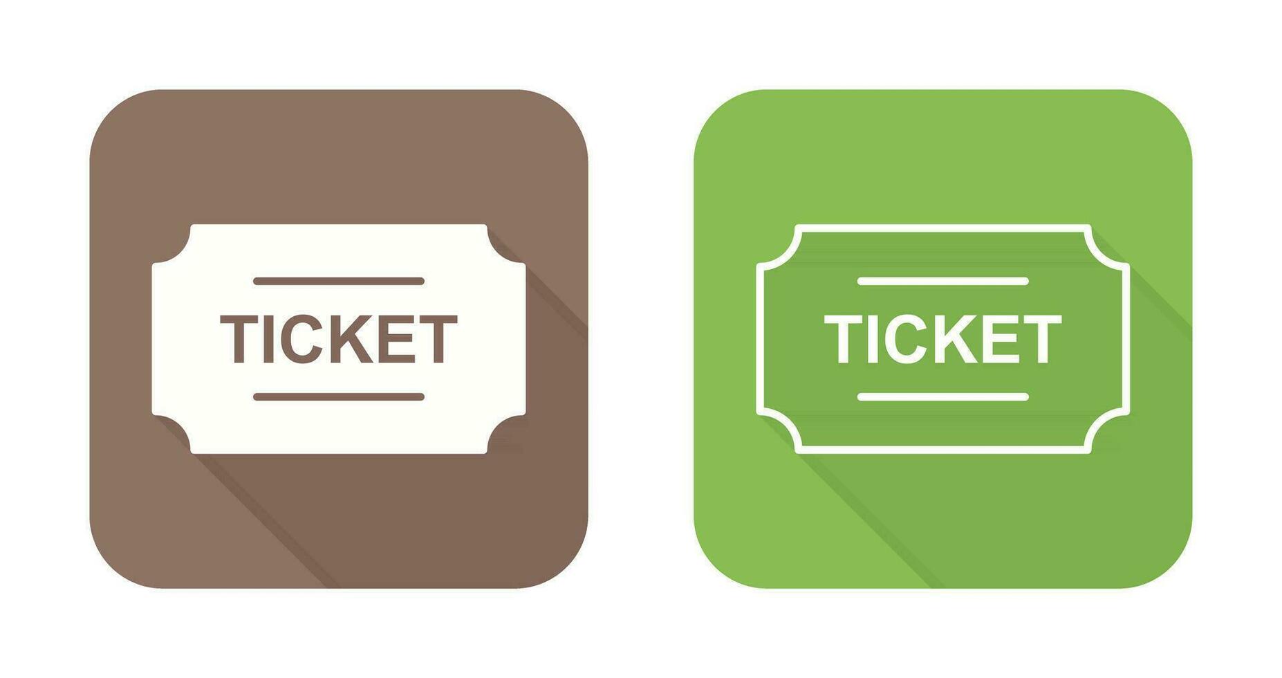 icône de vecteur de billets