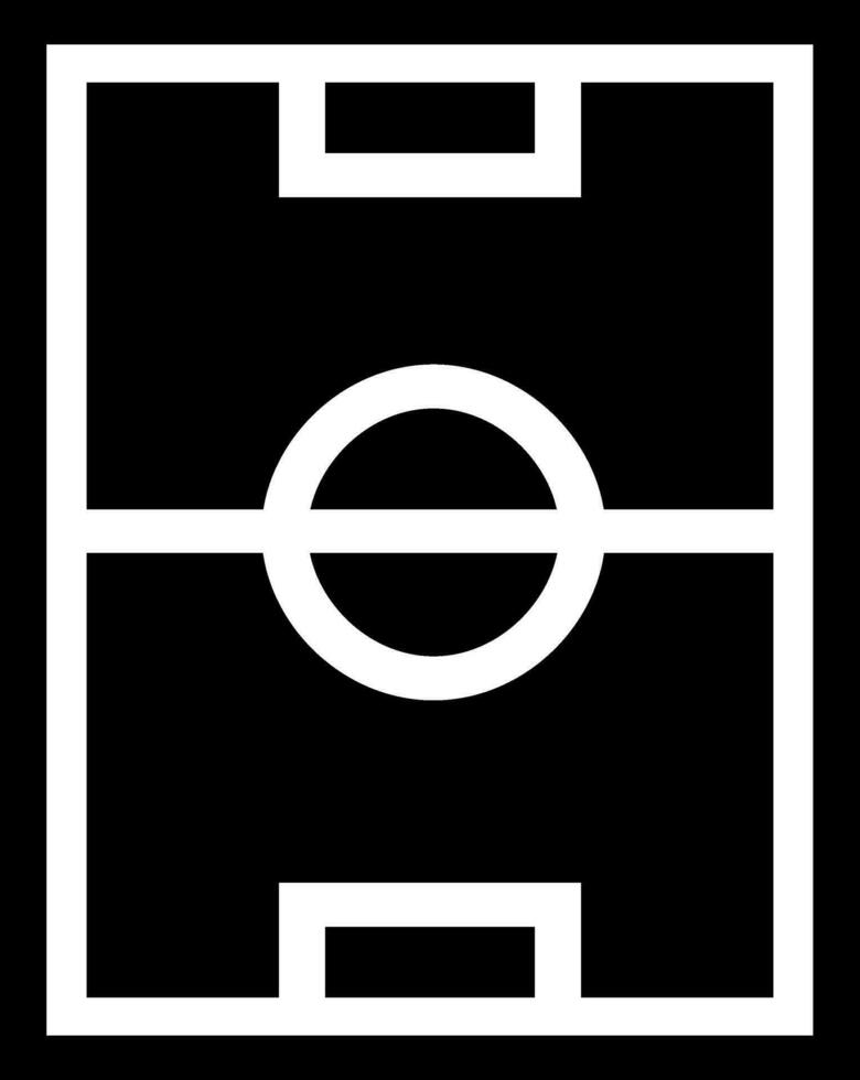 plat illustration de une stade. vecteur