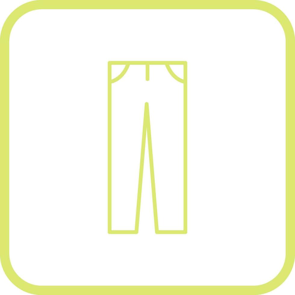 icône de vecteur de pantalon