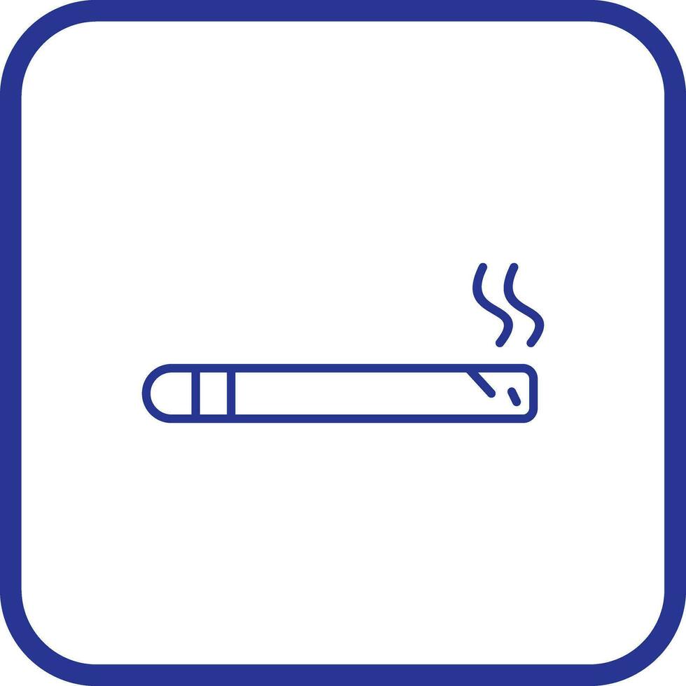 icône de vecteur de cigare