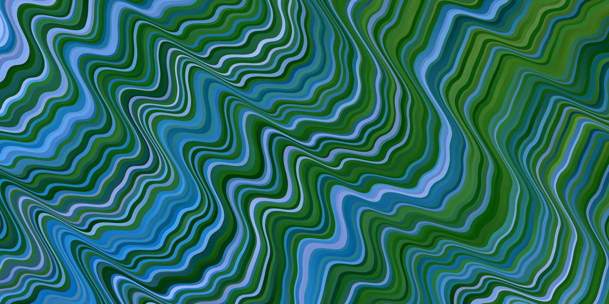 fond de vecteur bleu clair avec des lignes illustration abstraite colorée avec motif de courbes dégradées pour les dépliants de brochures d'entreprise