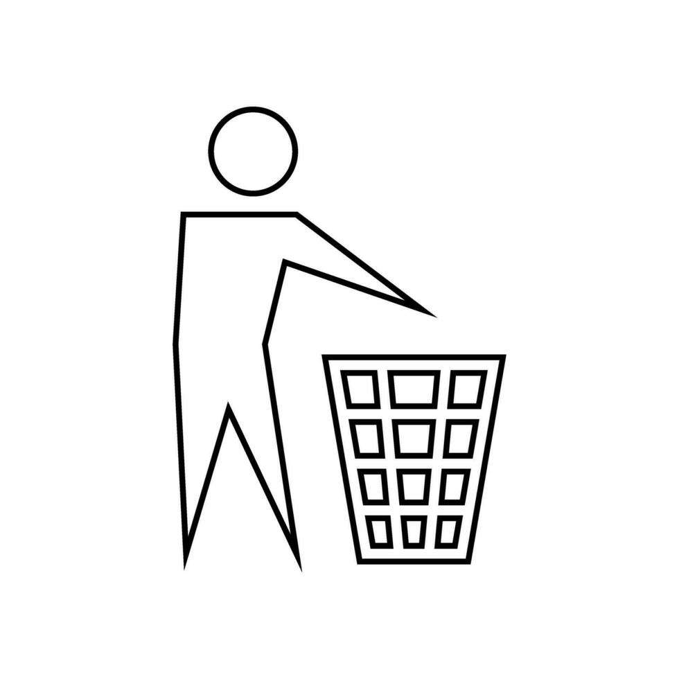 recycler vecteur icône. écologie illustration signe. recyclage symbole. éco logo.