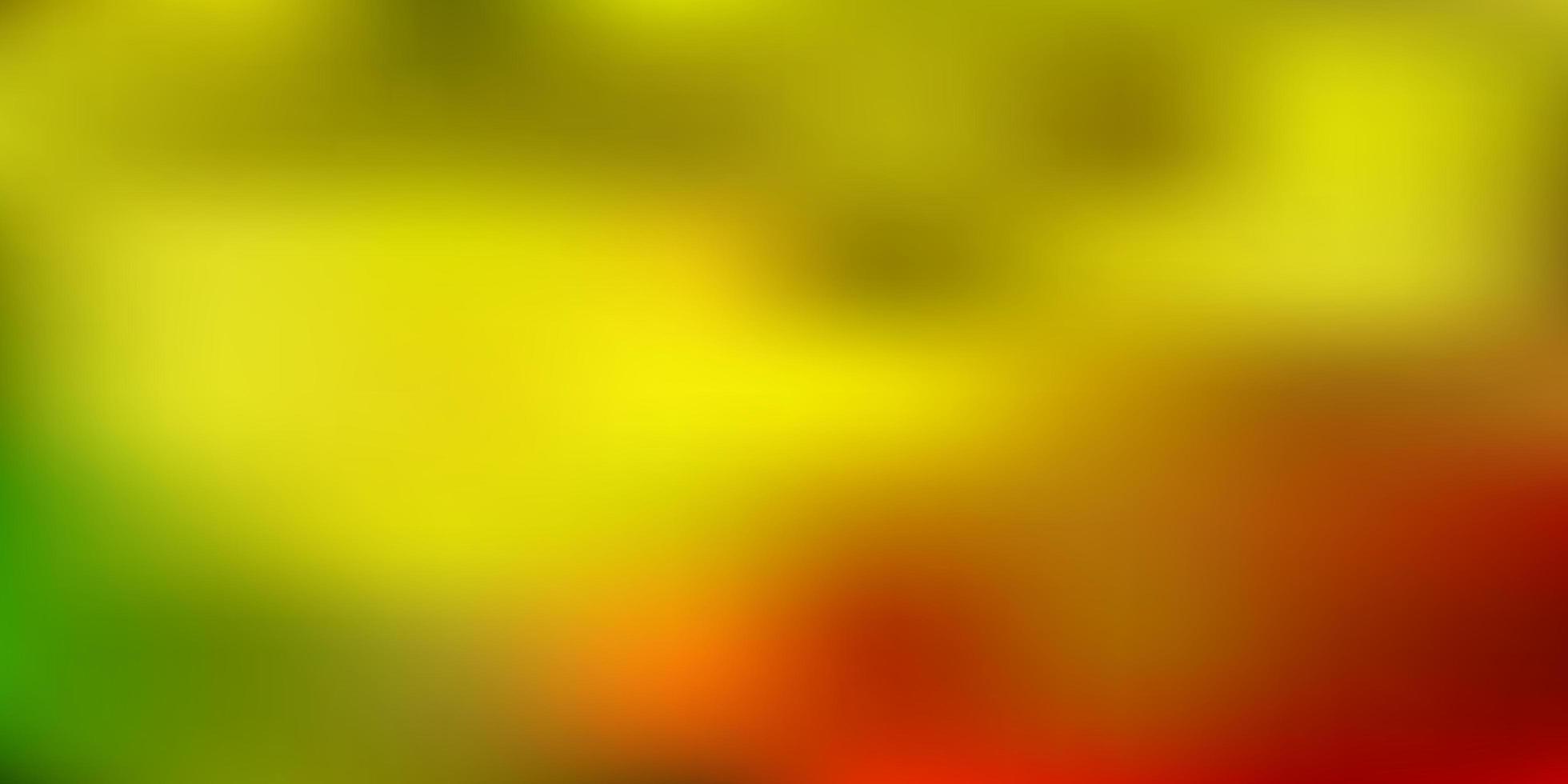 texture de flou dégradé vecteur jaune rouge clair