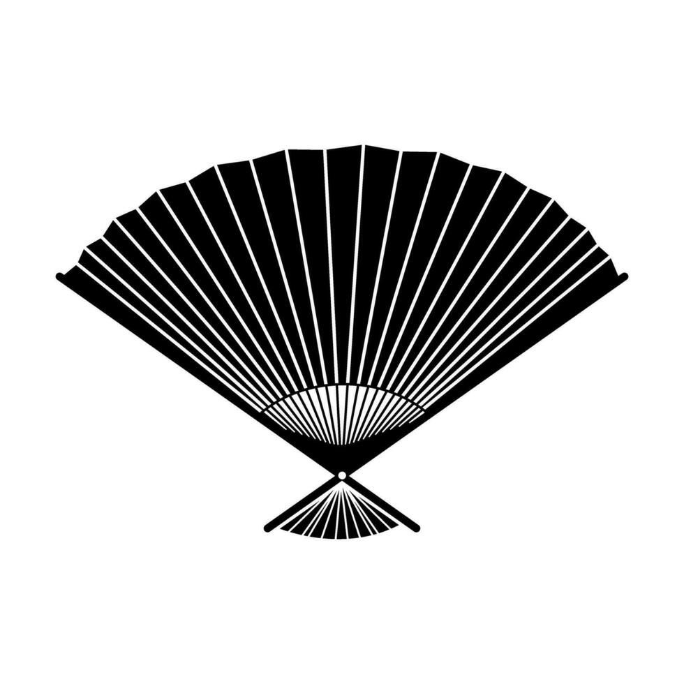 main ventilateur icône vecteur. ventilateur illustration signe. chaud symbole ou logo. vecteur