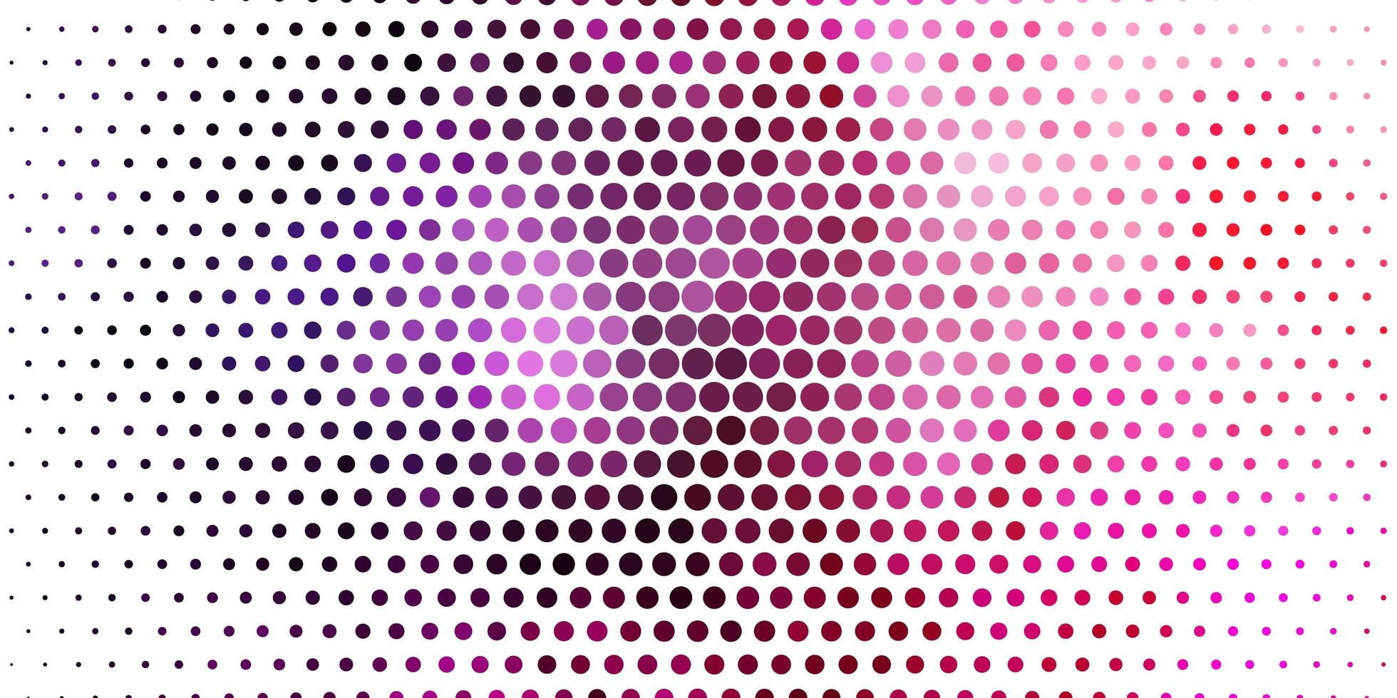 motif vectoriel rose violet clair avec un design décoratif abstrait de sphères dans un style dégradé avec un motif de bulles pour les sites Web