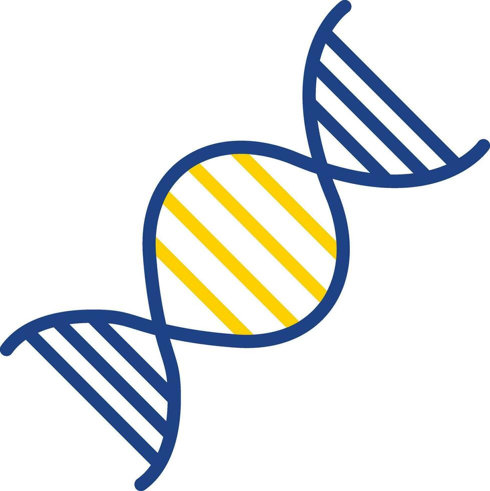 conception d'icône de vecteur d'adn