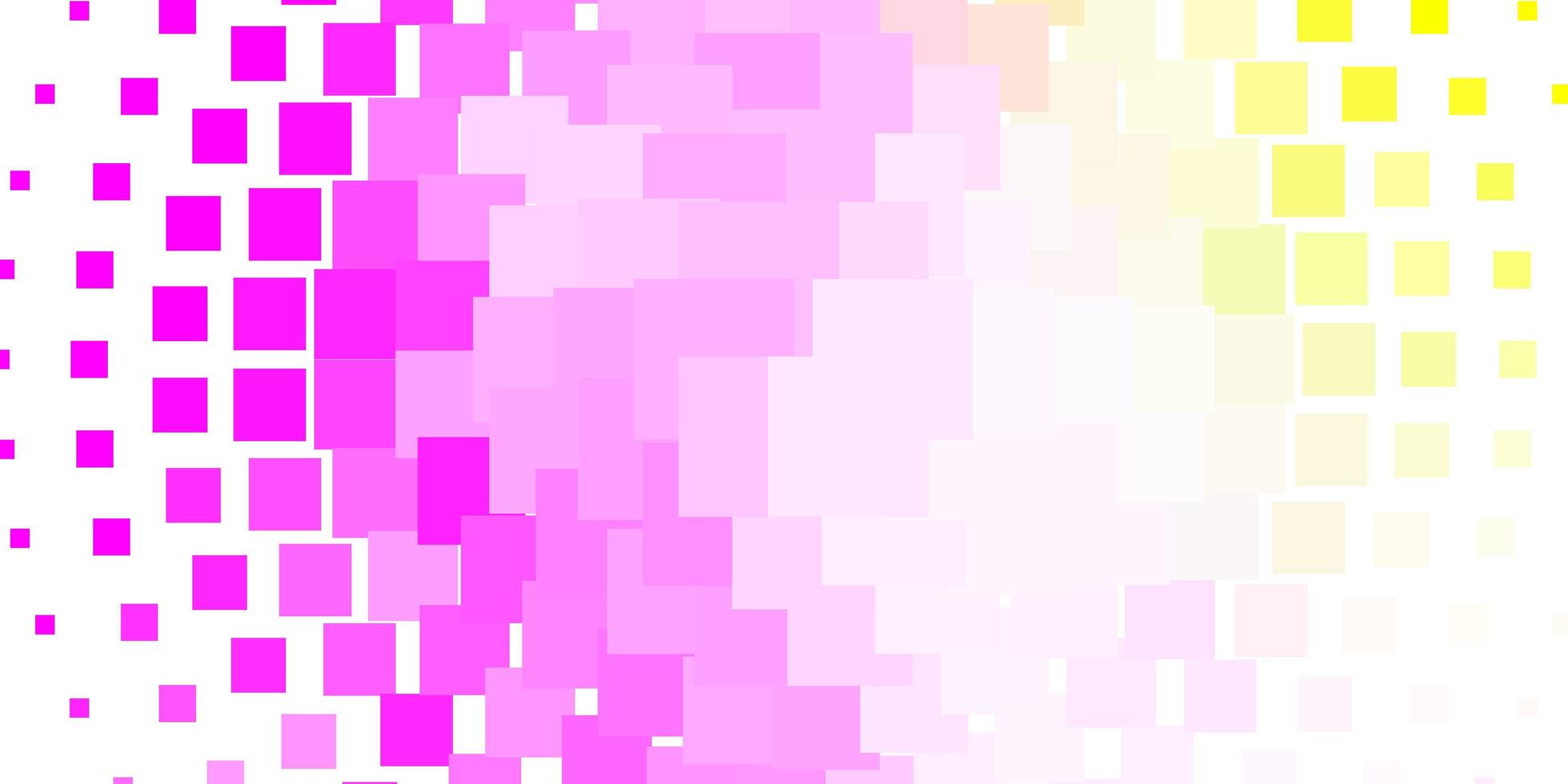 fond de vecteur jaune rose clair dans une illustration colorée de style polygonal avec des rectangles et des carrés dégradés pour la promotion de votre entreprise