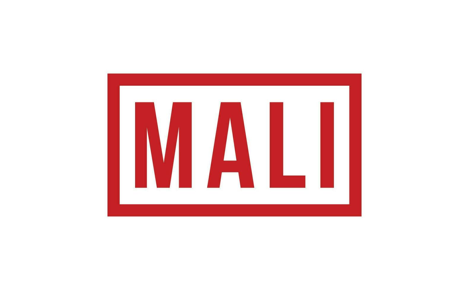 mali caoutchouc timbre joint vecteur